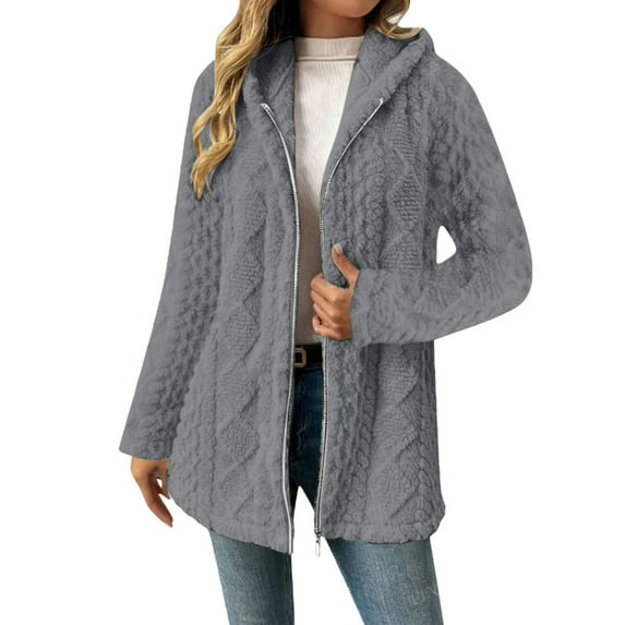 AOIROE oversized fleece vest,long sweater vest,fall jackets for women 2025,mens jacket,womens fall jackets,womens vest top,ladies vest,Gray,2XL