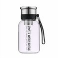 thumbnail image 1 of AOJA High Borosilicate Glass Water Bottle Wide Mouth BPA Free Food Grade Heat-Resistant Leakproof Drinking Kettle Water Container with Lid, 750ML, 1 of 8