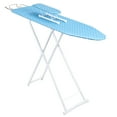 thumbnail image 1 of AOJA Ironing Boards, Iron Board Full Size with Hanger & Removable Heat-Resistant Cover, 4 Level Height Adjustable, 43x12 in, Blue, 1 of 9