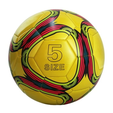 AOJA Outdoor Sports Foot Ball for Kids Students Size 3/5 Official Football Waterproof PVC Elastic Soccer Ball Professional Game Football for Exams Training & Competitions
