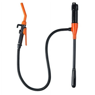AOJA Portable Transfer Pump Battery Operated Electric Siphon Pump Powerful Suction Easy to Use Handheld Fuel Oil Transfer Pump