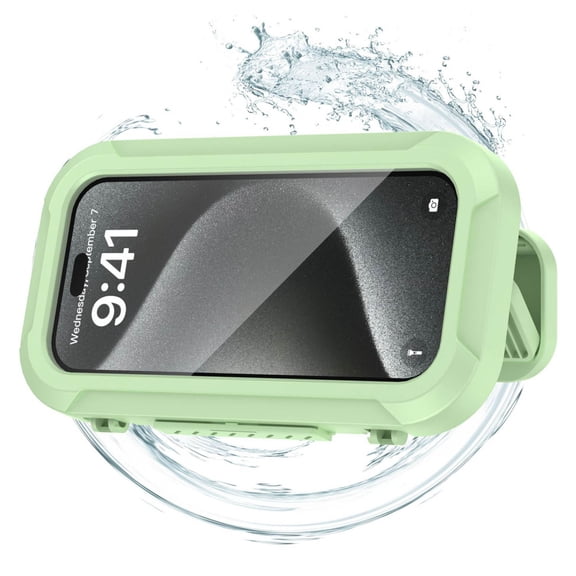 AOKAILA Bathroom Phone Holder Touchscreen Phone Case Mount Waterproof High Sensitive Cellphone Stand For Bathroom Mirror Bathtub Kitchen Swimming Pools good