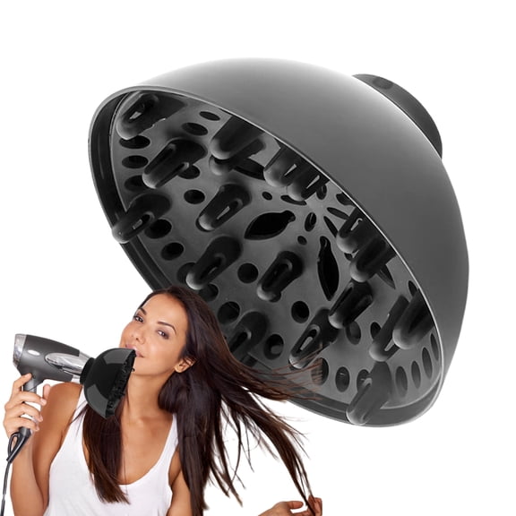 AOKAILA Diffuser For Hair Dryer Curly Hair Diffuser Attachment Professional Salon Tool Adjustable 1.4 To 2.6 Inches Hairstyling Tool For Adults Women charmingly