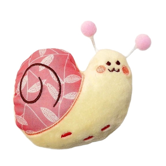 AOKAILA Dog Plush Toys Stuffed Tough Puppy Toy Pet Playing Tool Snail Shape for Teeth Cleaning Puppy Chewing Supplies typical