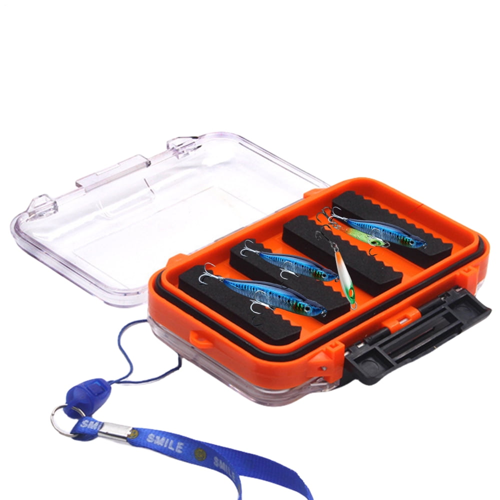 AOKAILA Fishing Tackle Box Waterproof Tackle Utility Box Portable ...