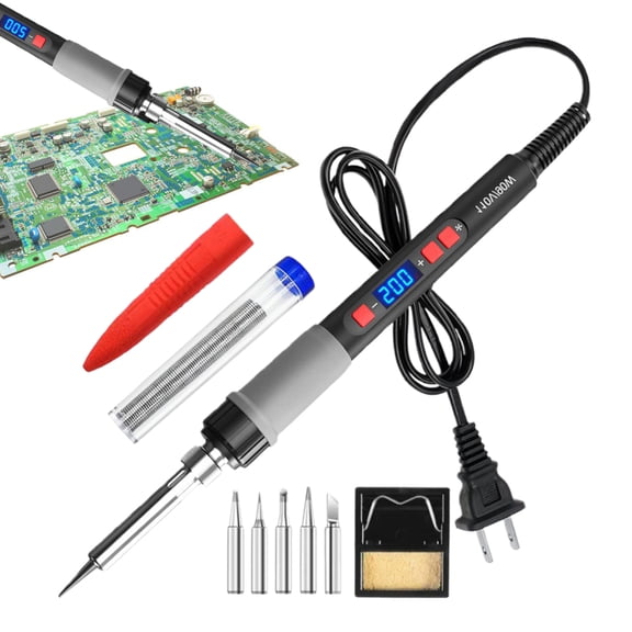 AOKAILA Small Soldering Tool 90W Electronics Welding Iron Solder Kit Ergonomic Fast Heating Handheld Welder Machine for Home Projects Jewelry Appliance Repair stunning