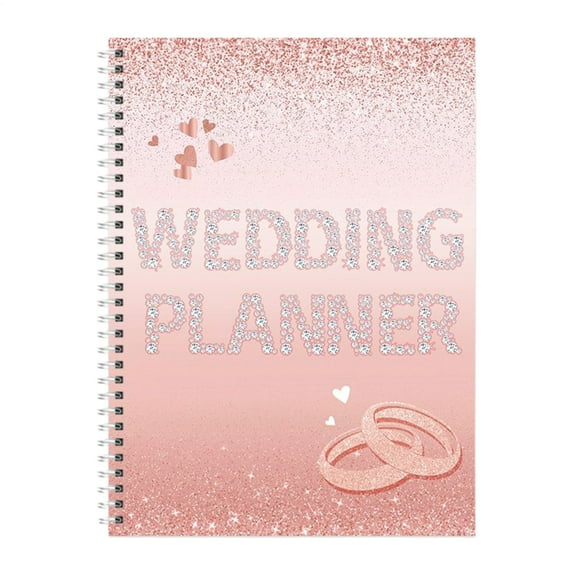 AOKAILA Wedding Planner Book Wedding Planning Notebook With Checklist Detailed Budget Management Marriage Supplies For Groom Bride reliable