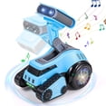 thumbnail image 1 of AOKESI Electronic Walking Dancing Robot Toys, Electronic Robot with Dance, Play Music,  Lifts & Rotate, Smart Robot Toys Gift for Boys Girls, Blue, 1 of 7