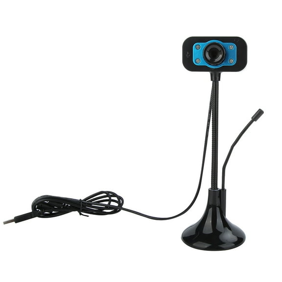 AOKID HD Webcam USB Night Vision Video Recording Camera with Mic for Laptop Desktop PC