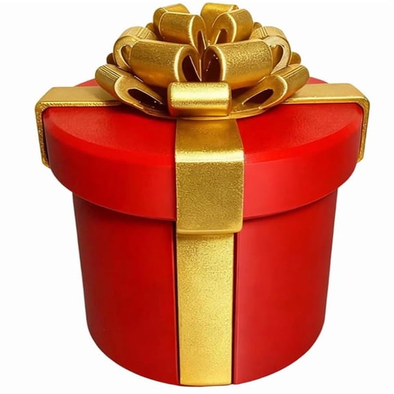 AOKISEN Annoying Nested Screw Gift Box, 10 Layer Prank Money Holder Puzzle Box, Funny Christmas Gift Box, Multicolor