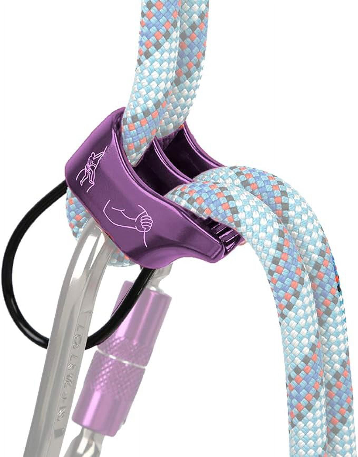 AOKWIT Professional 25KN Rappel ATC Belay Device Aluminum Vgrooved