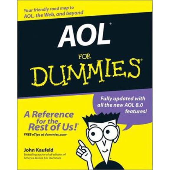 Pre-Owned AOL For Dummies, by John Kaufeld, Paperback, English