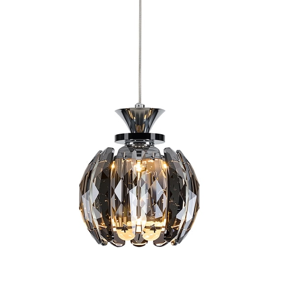 AOLALA Small Modern Contemporary Elegant K9 Crystal Glass Chandelier Pendant Ceiling Lighting Fixture