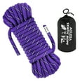 thumbnail image 1 of AOLEBA 10.5 mm Static Climbing Rope 10M(32ft) 20M(64ft) 30M(96ft) 50M(160ft) 70M(230ft) Outdoor Rock Climbing Rope, Escape Rope Ice Climbing Equipment Fire Rescue Parachute Rope, 1 of 6