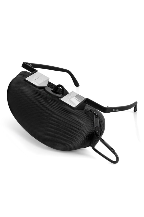 Premium Belay Glasses for Rock Climbing Enhance Comfort Safety Versatile Prism Eyewear for Climbers Outdoor Climbing Activities - Black