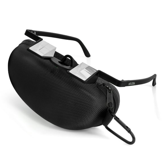 AOLEBA Premium Belay Glasses for Rock Climbing Enhance Comfort Safety Versatile Prism Eyewear for Climbers Outdoor Climbing Activities - Black