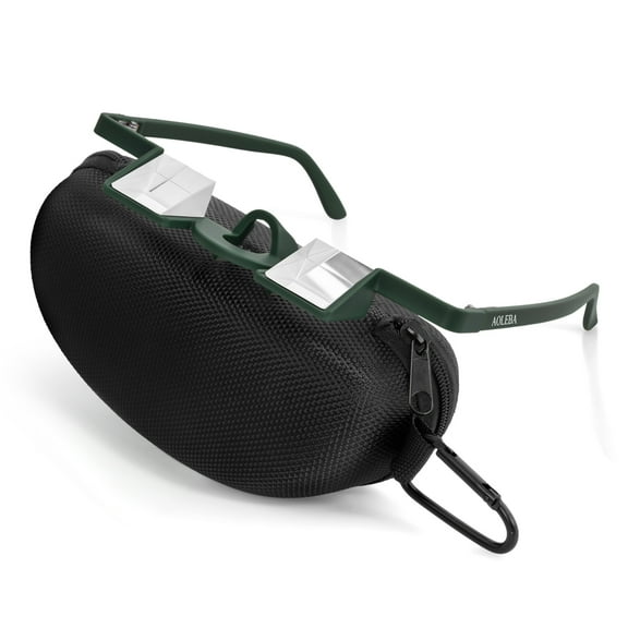 AOLEBA Premium Belay Glasses for Rock Climbing Enhance Comfort Safety Versatile Prism Eyewear for Climbers Outdoor Climbing Activities - Green