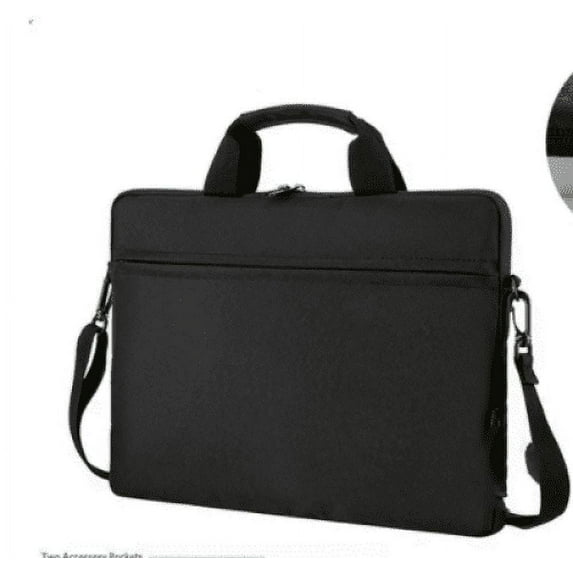 AOLIGEI 13'' 14'' 15 Inches Laptop Bag Shockproof Briefcase Shoulder Messenger Bag, Laptop Carrying Handbag for Men/Women, Black-13 inch