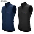thumbnail image 1 of AOLIGEI Cycling Vest Windproof Cycling Wind Gilet Waterproof 2 Way Zippers Cycling Windbreaker Back Zipper Pockets Men Women, 1 of 6