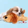 thumbnail image 1 of AOLIGEI Pet Heartbeat Puppy Behavioral Training Dog Plush Pet Comfortable Snuggle Anxiety Relief Sleep Aid Doll Durable Drop ship, 1 of 6