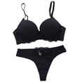 thumbnail image 1 of AOLIGEI Women s Push Up Sexy Padded Bras Set Ladies Underwear Lingerie Lace Bra Knicker, 1 of 4