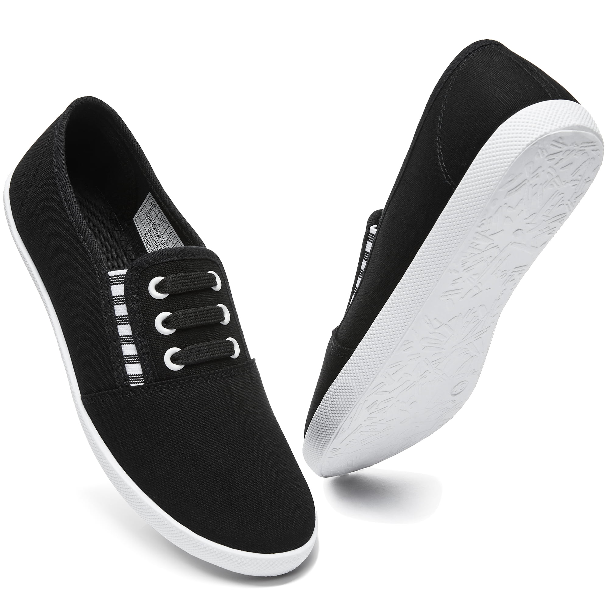 Time and Tru Women's Slip On Canvas Shoe