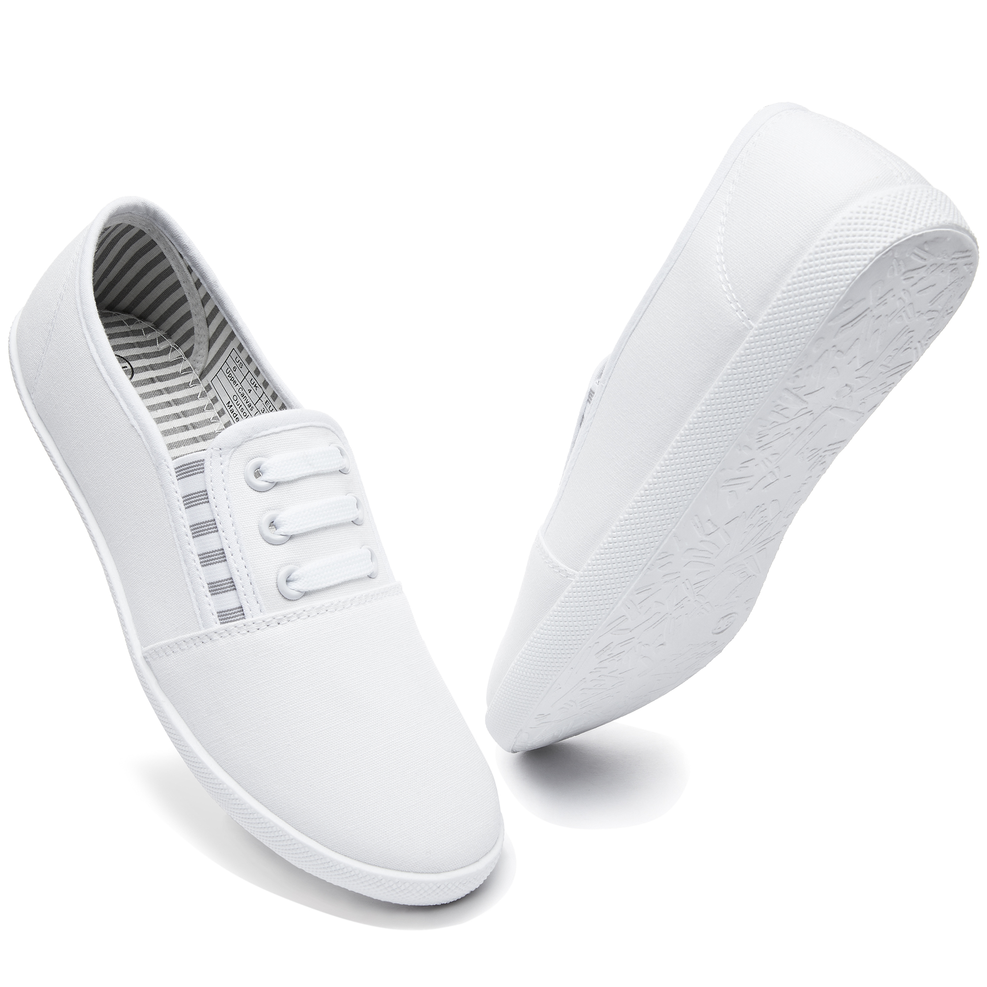 white platform sneakers walmart