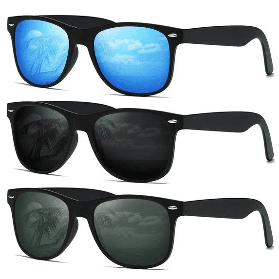 AOMASTE Polarized Sunglasses for Men and Women Vintage UV400 Protection Sun Glasses for Golf Driving Fishing