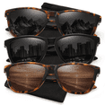 thumbnail image 1 of AOMASTE Polarized Sunglasses for Women Classic Style Retro Frame Sun Glasses with UV400 Protection for Driving, 1 of 7
