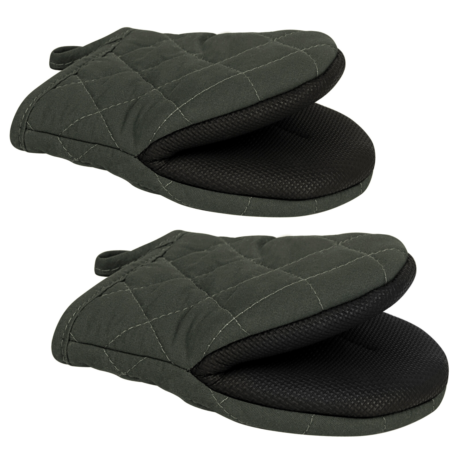 AOMOTA 1 Pair Small Oven Mitts, Heat Resistant Mini Microwave Oven