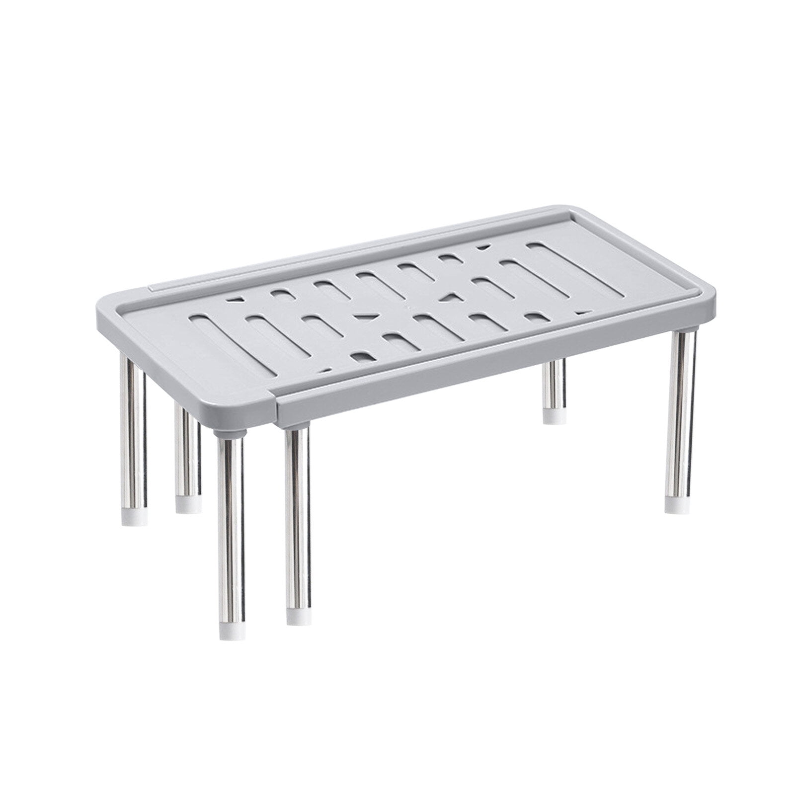 AOMOTA Expandable Kitchen Cupboard Organizer Stackable Storage Shelf