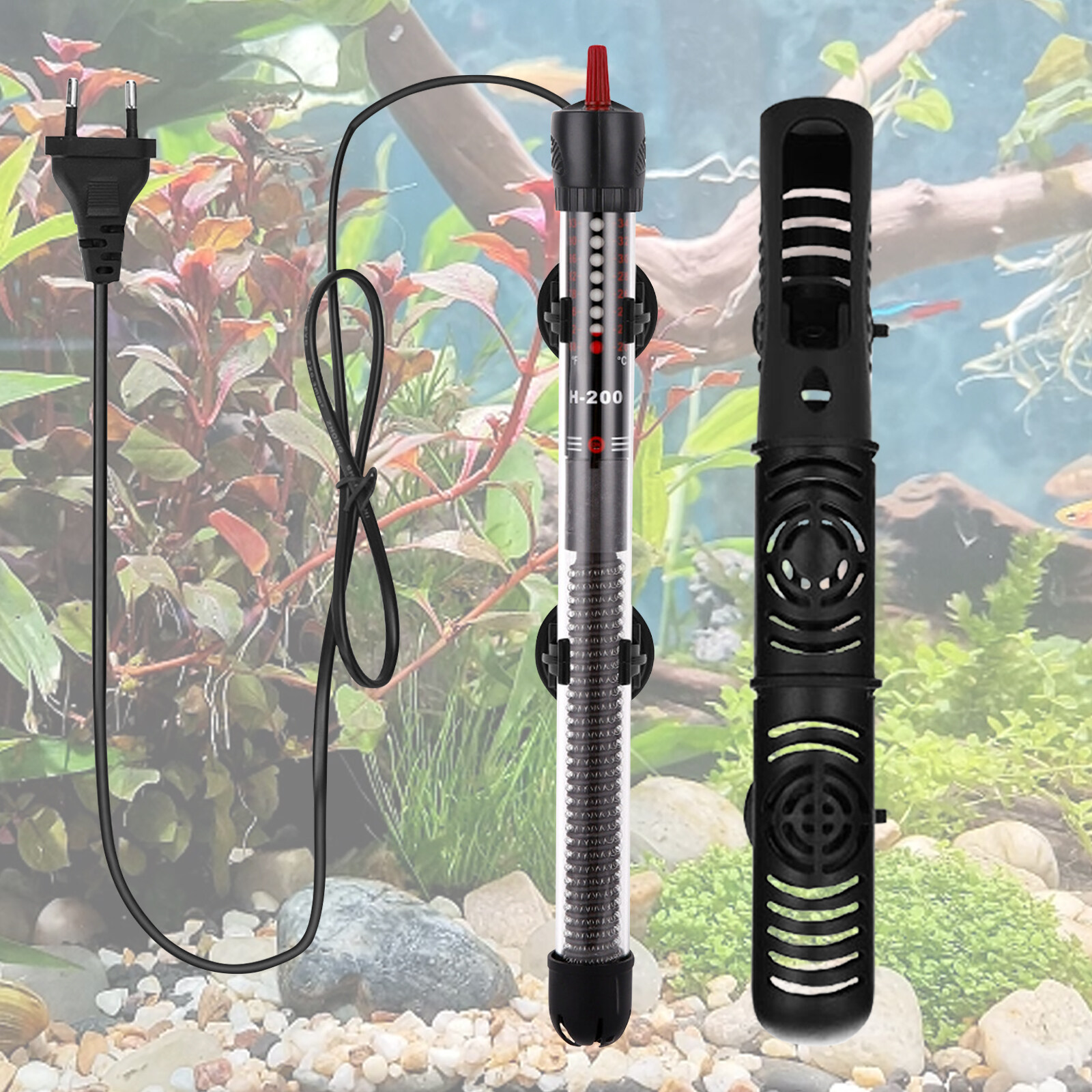 AOMOTA Premium Aquarium Heater Stick, Safe and Energy Saving, Accurate