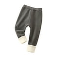 thumbnail image 1 of AOMPMSDX Autumn And Winter Children's Thick Long Trousers Winter Thermal Pants Boy's And Girl's Baby Cotton Pants Winter Pants Grey 10 Years-11 Years, 1 of 3