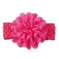 thumbnail image 1 of AOMPMSDX Baby Care Baby Kids Girls Lace Flower Hairband Headband Dress Up Head band Daily Essentials Hot Pink One Size, 1 of 2
