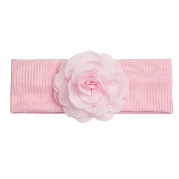 AOMPMSDX Baby Headbands Toddler Kids Boys Girls Stretch Plaid Bowknot Prints Hat Caps Hairband Headwear Pink One Size