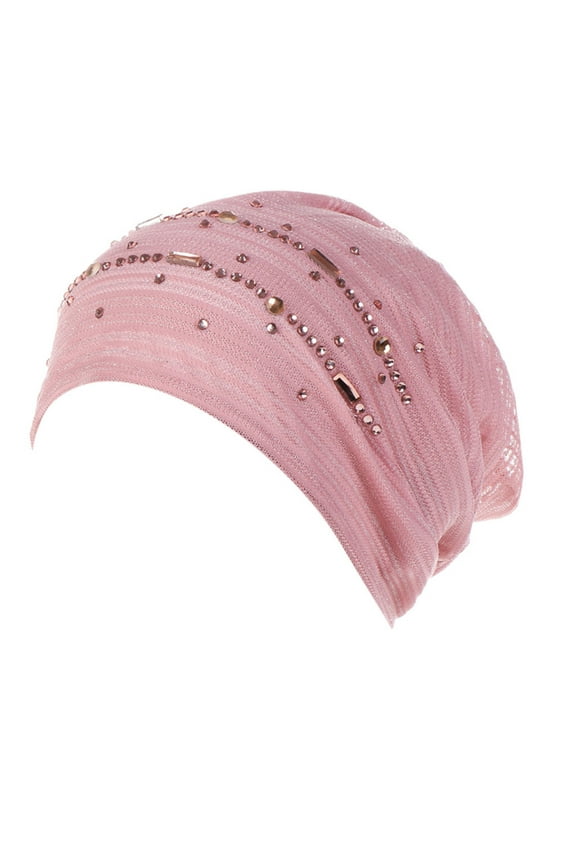 Beach Hat For Womens Mesh Long Tube Turbine Hood With Thin Breathable Hood Caps