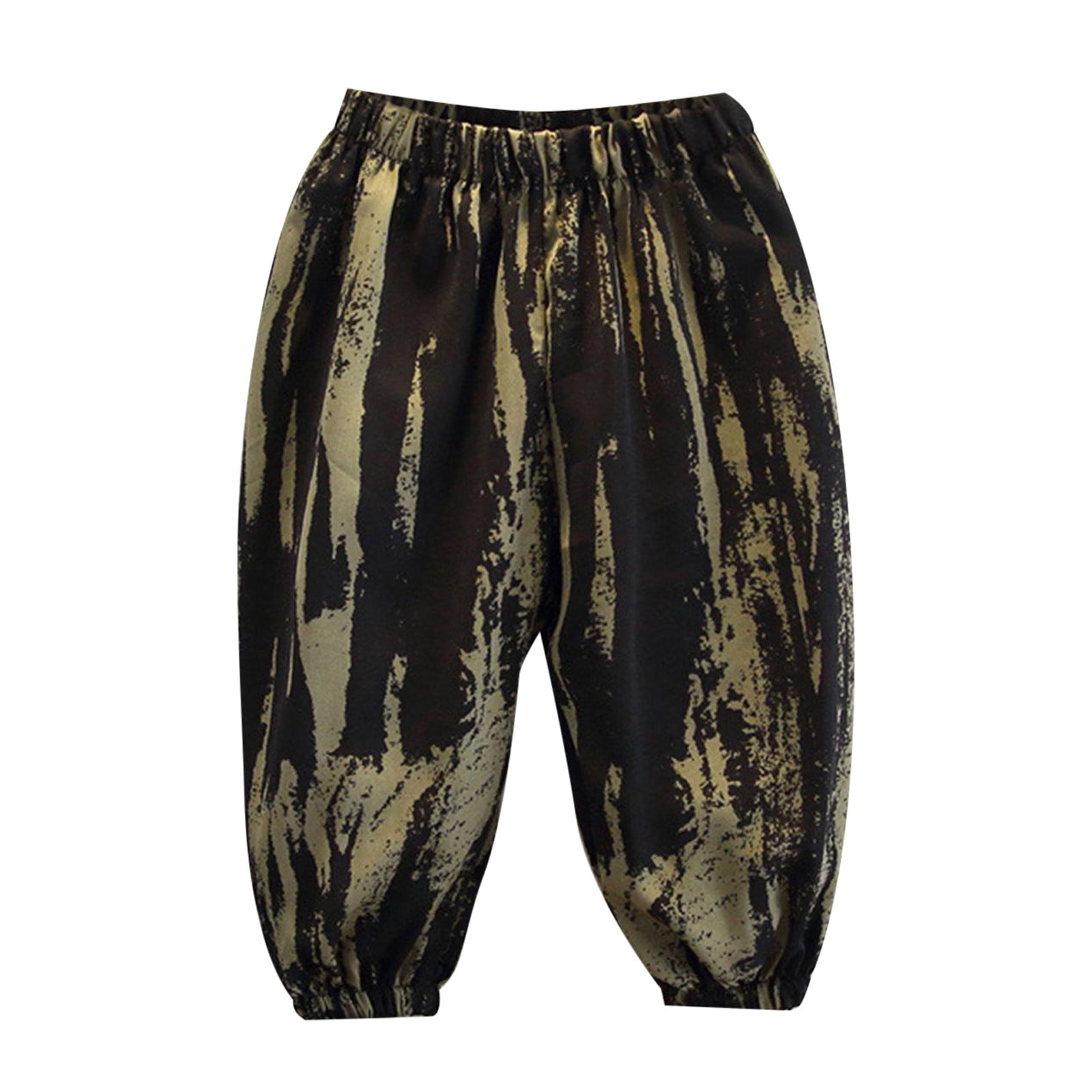 AOMPMSDX Boys Pants Summer Children's Pants Thin Boys And Girls Wide