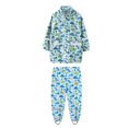 AOMPMSDX Children Outdoor Raincoat Rain Pants Suit Cartoon Dog Panda