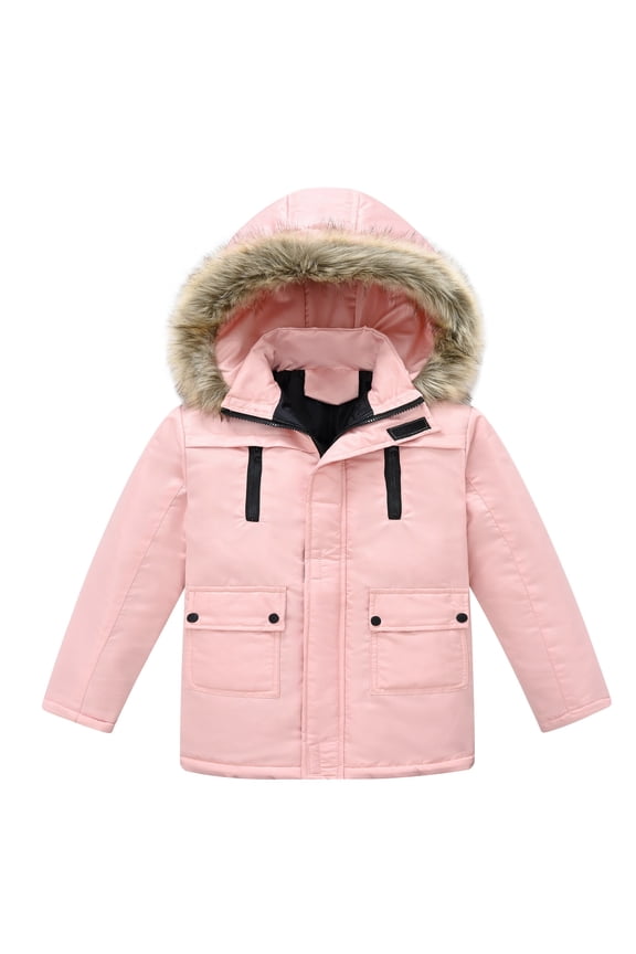 Girls Coat jacket Kids Toddler Baby Girls Cartoon Print Long Sleeve Coat Tops Clothes 5 Years-6 Years