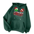 AOMPMSDX Hoodies For Women Women‘S Chest Christmas Shirt Funny Matching