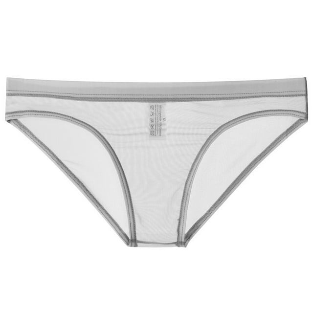 AOMPMSDX Mens Swimming Trunks Short Transparent Underwear Thin Mesh ...