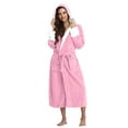 thumbnail image 1 of AOMPMSDX Pajamas For Women Set Hooded Bathrobe Lightweight Soft Plush Long Flannel Sleepwear Hooded Bathrobe Plush Long Robe Pink Lounge Sets For Women XL, 1 of 9