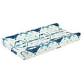 thumbnail image 1 of AOMPMSDX Soft Cotton Changing Pad Cover, Unisex, Blue & White, 1 of 3