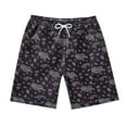 thumbnail image 1 of AOMPMSDX Toddler Kids Baby Boys Summer Print Shorts Quick Dry Beach Swimwear Swimming Trunks Clothes Black 7 Years-8 Years, 1 of 7