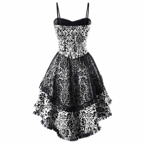 Womens Dresses Retro Vintage Solid Color Sleeveless Fit Fashion Casual Party Gowns Princess Dress