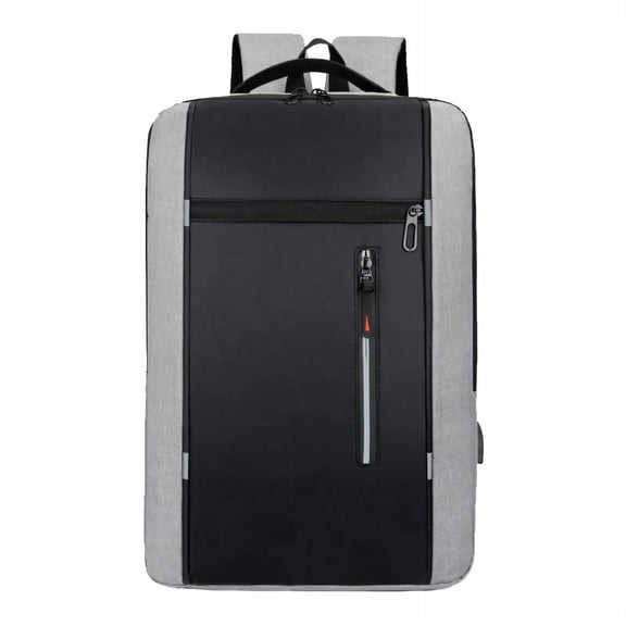 AOMRCOL 2026 New Laptop Bag Elastic Adjustable Straps College Backpack Generous Capacity Size Adjustable Straps Anti Theft Backpack for School Work Travel Style8 Gray
