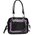 AOMRCOL Bag with Display Window,Star&Heart Crossbody Purse with Metal ...