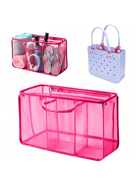 Beach Bag Organizer Compatible with Medium Bogg Bag Accessories for beach tote Storage