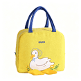 AOMRCOL Cute Duck Lunch Bag Kawaii Lunch Box Insulated Bag Reusable ...