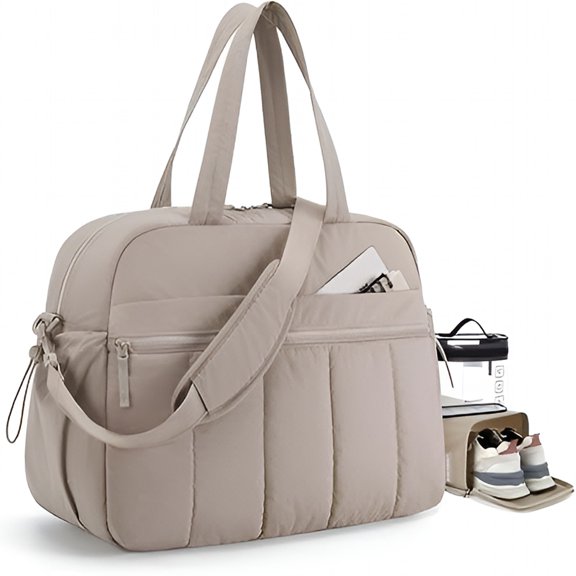 AOMRCOL Gym Bag for Women,Duffle Bag for Travel with Wet Pocket,Lightweight Carry on Weekender Duffel,Water Resistant